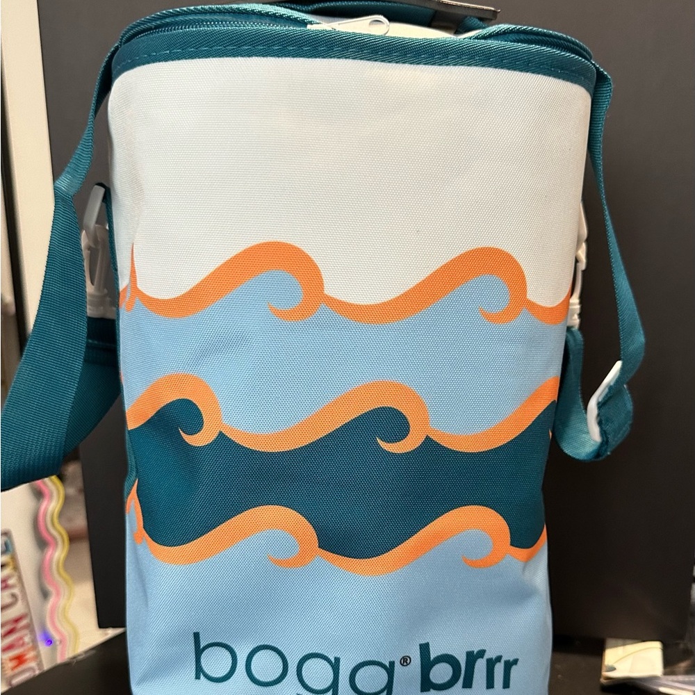 Bogg Brrr Insulated Cooler Bag with Waves